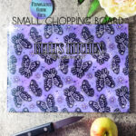 15781 personalised moths skull flowers gothic chopping board 2