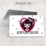 15796 personalised goth girl red heart gothic tin 1