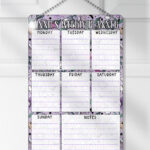 18529 skull flower planner 1