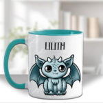 18537 personalised green kawaii gargoyle gothic mug 1