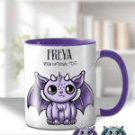 18537 personalised green kawaii gargoyle gothic mug 2