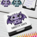 18541 personalised kawaii gargoyle gothic memo notes 1