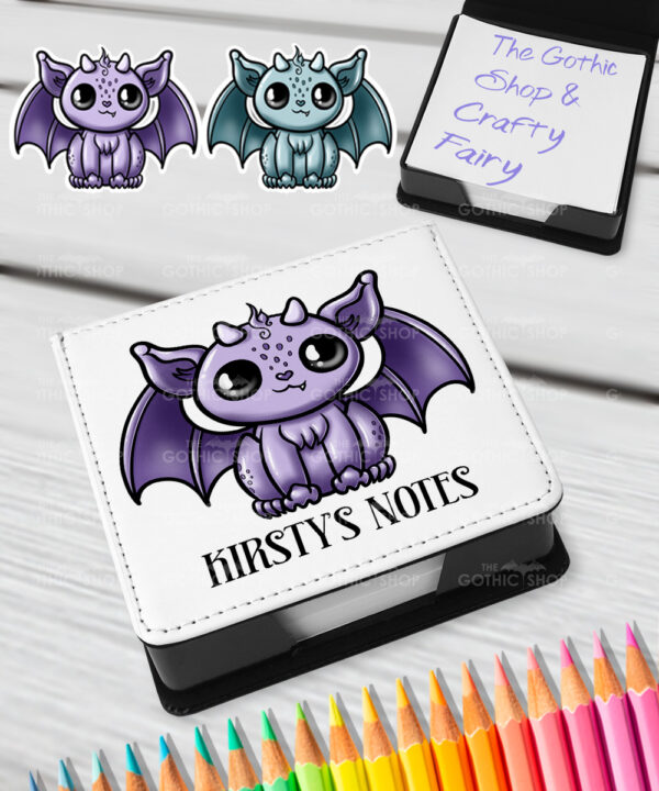 18541 personalised kawaii gargoyle gothic memo notes 1