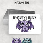 18543 personalised kawaii gargoyle gothic tin 1