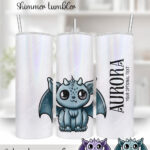 18544 personalised kawaii gargoyle gothic tumbler 2