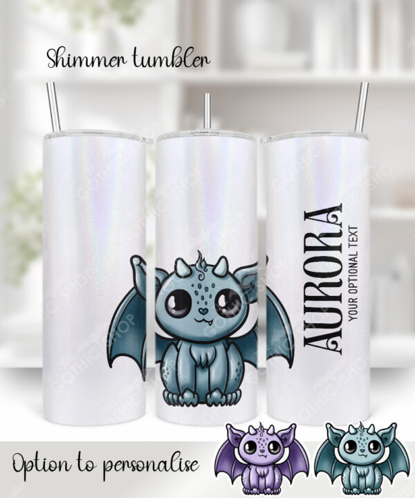 18544 personalised kawaii gargoyle gothic tumbler 2