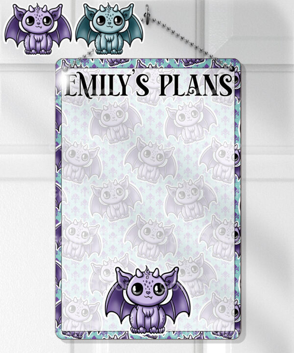 18547 personalised kawaii gargoyle gothic planner 1