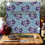 18549 personalised kawaii gargoyle gothic chopping board 1