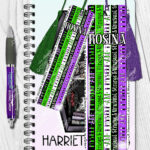 18584 personalised strange unusual gothic bookmark 1