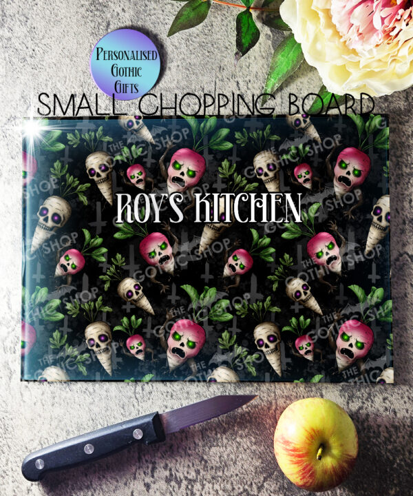 18592 scary veggies chopping board 1