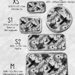 ravens & roses grey storage tin with option to personalise