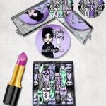 18607 personalised spooky cats gothic mirror 2