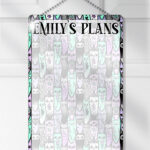 18609 personalised spooky cats gothic planner 1