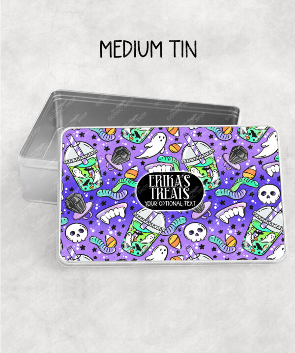 18619 personalised sweets gothic storage tin 1