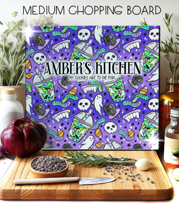 18621 personalised sweets gothic chopping board 1