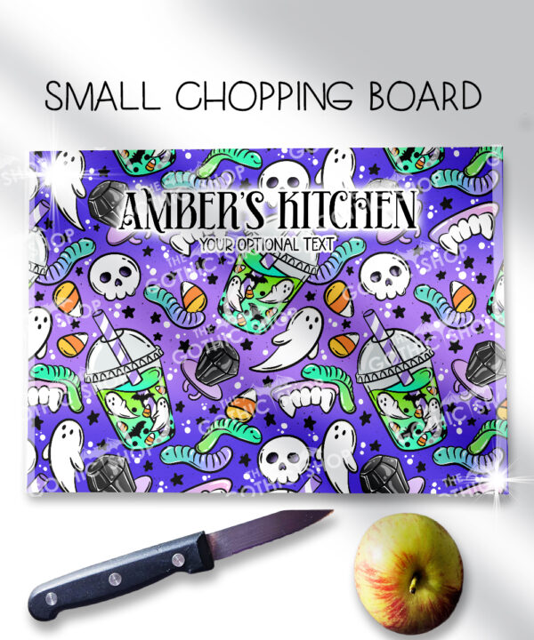 18621 personalised sweets gothic chopping board 2