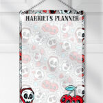 18630 skull cherries gothic planner 2