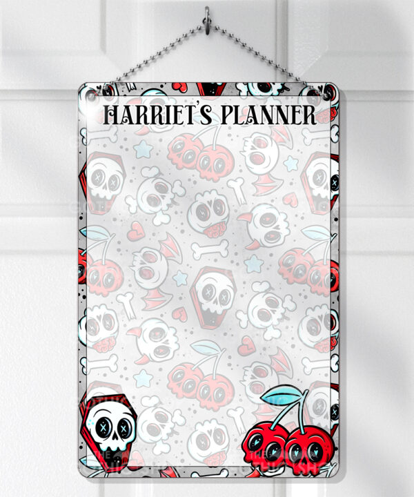 18630 skull cherries gothic planner 2
