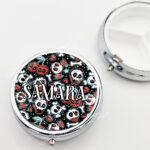 18637 skull cherries gothic pill box 2