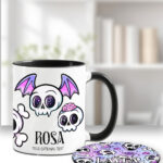 18641 skull cherries gothic coaster 1