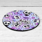 18641 skull cherries gothic coaster 2