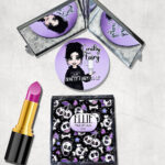 18651 personalised cherry skull purple mirror 2
