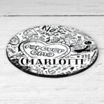 18655 personalised gothic emo coaster 2