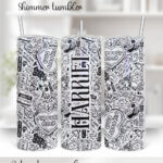 18656 personalised gothic emo tumbler 2