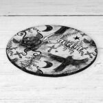 218596 personalised raven roses gothic coaster 1