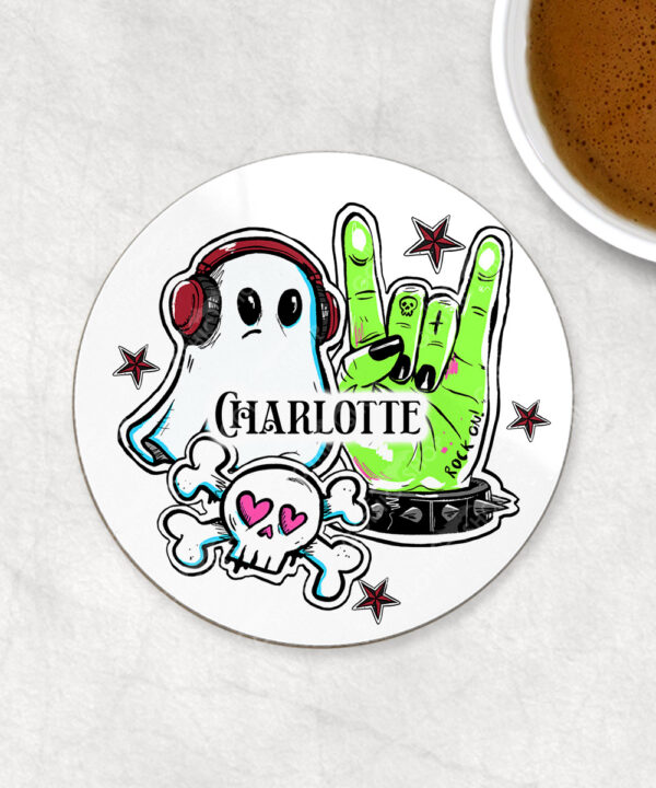 18670 personalised rock on emo coaster 1