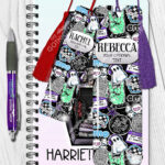 18674 personalised rock on emo bookmark 2