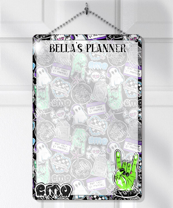 18675 personalised rock on emo planner 1