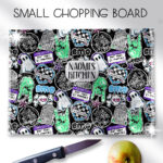 18677 personalised rock on emo chopping board 2