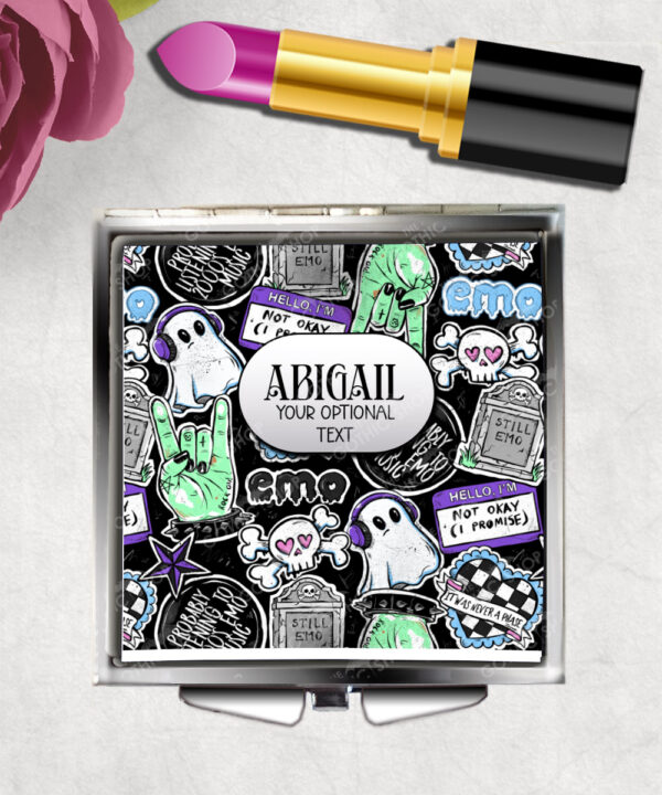 18681 personalised rock on emo mirror 1