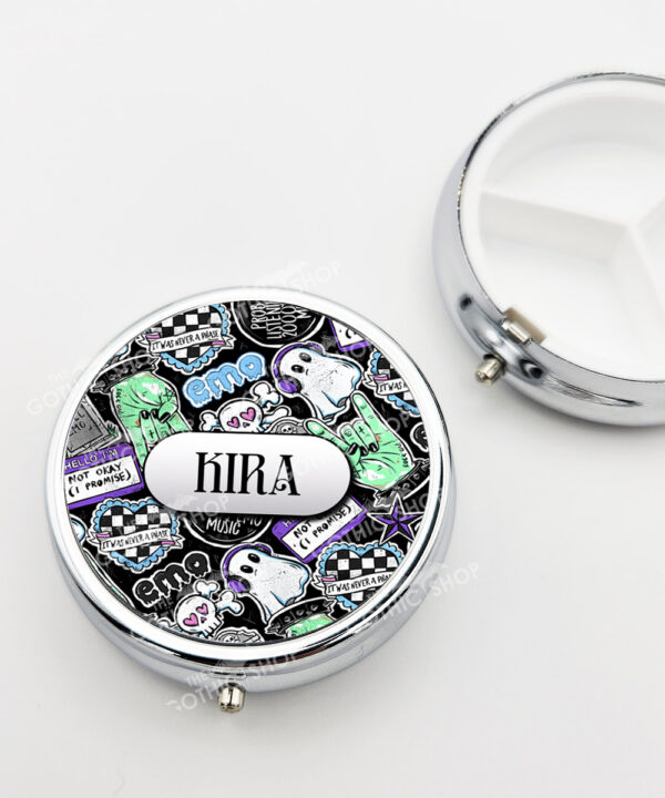 18682 personalised rock on emo pill box 2