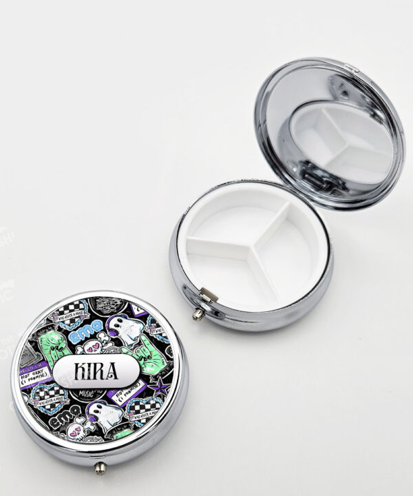 18682 personalised rock on emo pill box