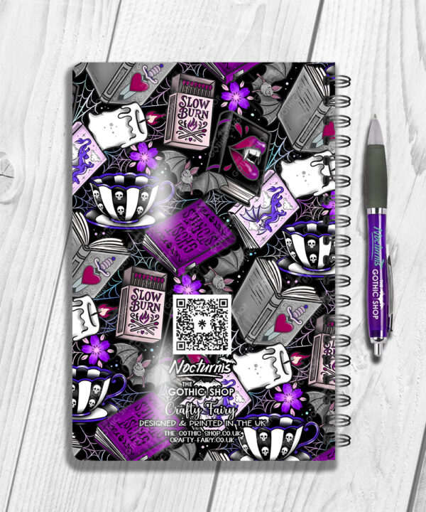 18684 personalised romance reader gothic notebook 3