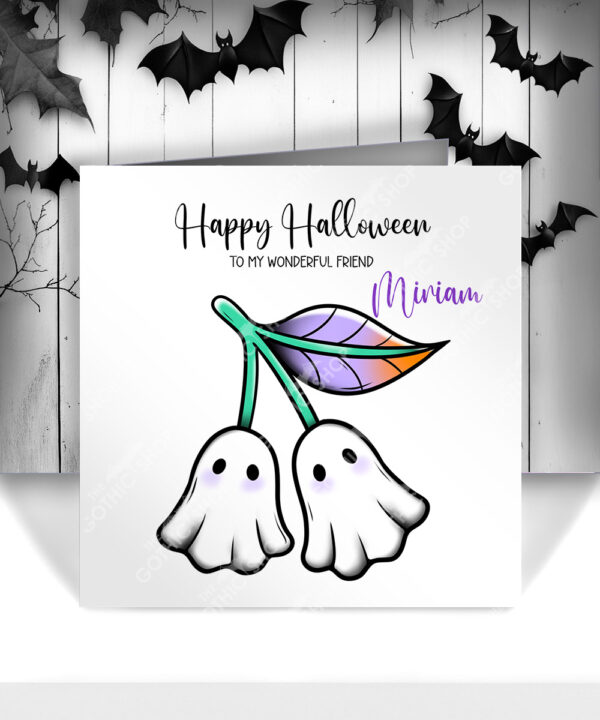 18692 personalised ghostie snowdrops halloween card 1