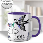 18695 personalised flash tattoo gothic mug 1