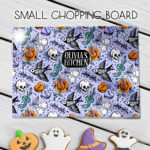 18705 personalised tattoo flash gothic chopping board 2