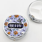 18712 personalised tattoo flash gothic pill pot 1