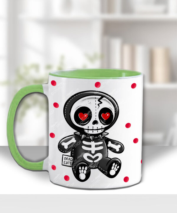 18716 personalised skelly doll gothic mug 2