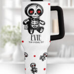 18720 personalised skelly doll gothic stanley cup 2