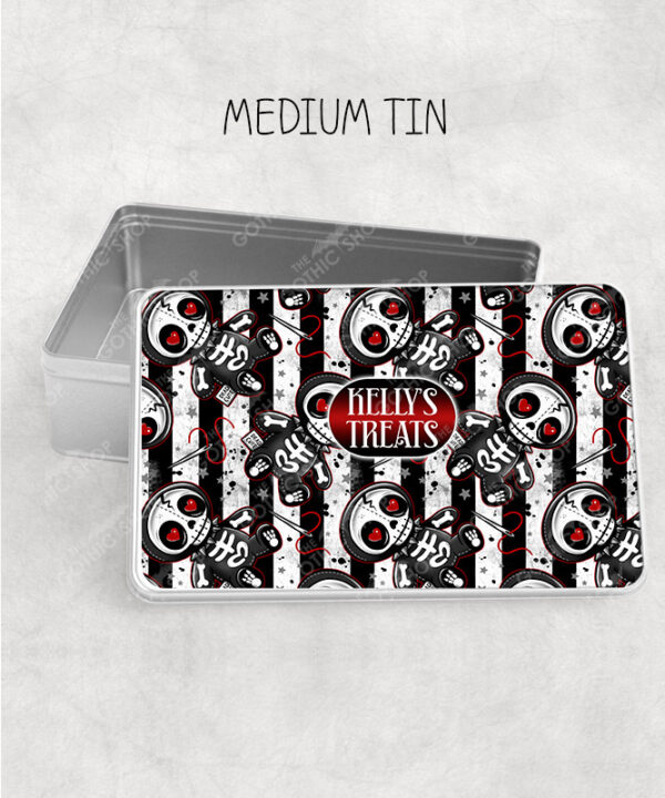 18724 personalised skelly doll gothic storage tin 2