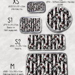 18724 personalised skelly doll gothic storage tin 3