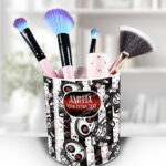 18729 personalised skelly doll gothic pen pot 1