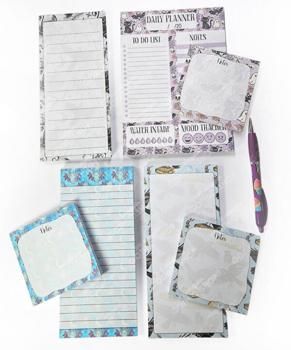 18732 ravens books gothic slimi notepad 1