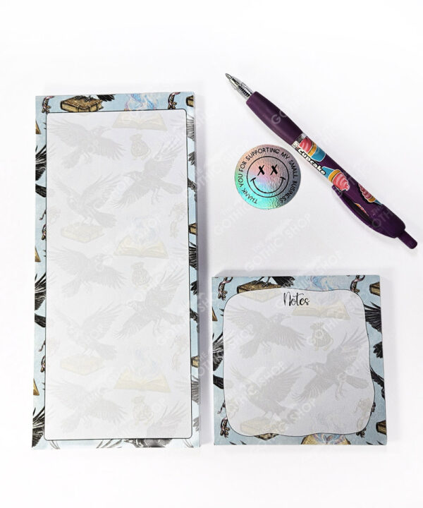 18732 ravens books gothic slimi notepad 2