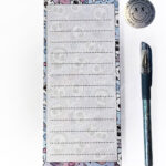 18735 cherry skull coffins gothic slim notepad 3