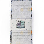 18737 cherry skull coffins gothic slim notepad 1